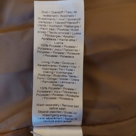 b.young BYCILIA Classic Coat NWT Tan 34/XS - Picture 14 of 16